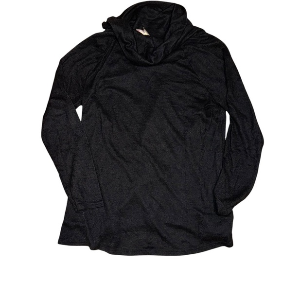 Christmas Rudolph Cowl Neck Sweater Girls Size Lg- 11-13 Black Rosegold … - Picture 3 of 4